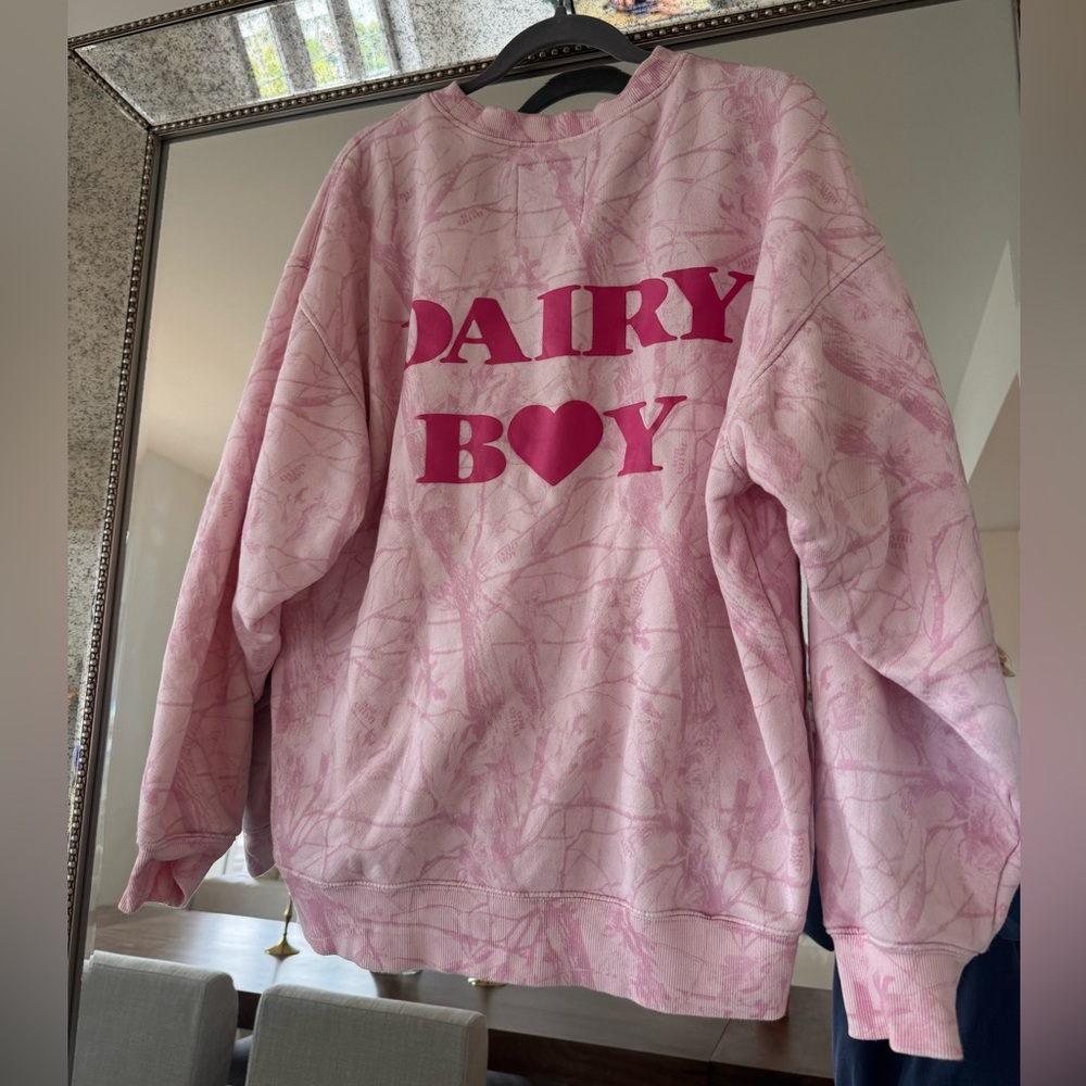 sold out dairy boy crewneck